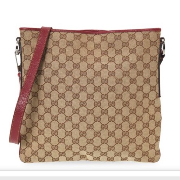 Gucci Handbags - Authentic Gucci GG Monogram Logo Abbey Crossbody Messenger Shoulder Bag